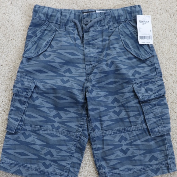 10 /& 12 NWT Genuine Kids From Oshkosh. Green Size 7 Boys/' Fashion Shorts